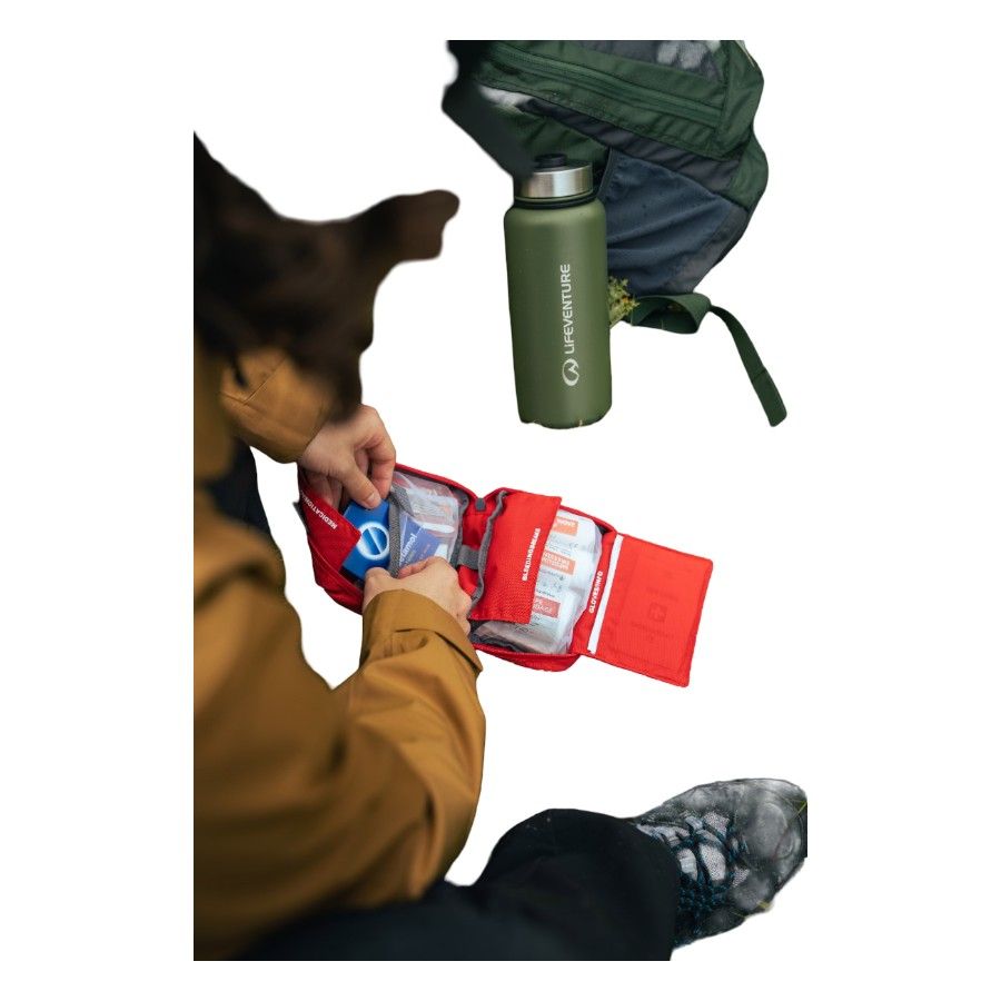 Lifeventure 1 Litre Flask, khaki
