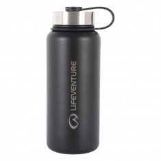 Lifeventure 1 Litre Flask, noir