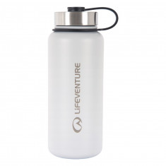 Lifeventure 1 Litre Flask, vaaleanharmaa