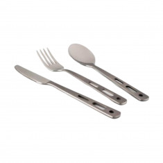 Lifeventure Basic Cutlery Set, unisex, stainless steel.