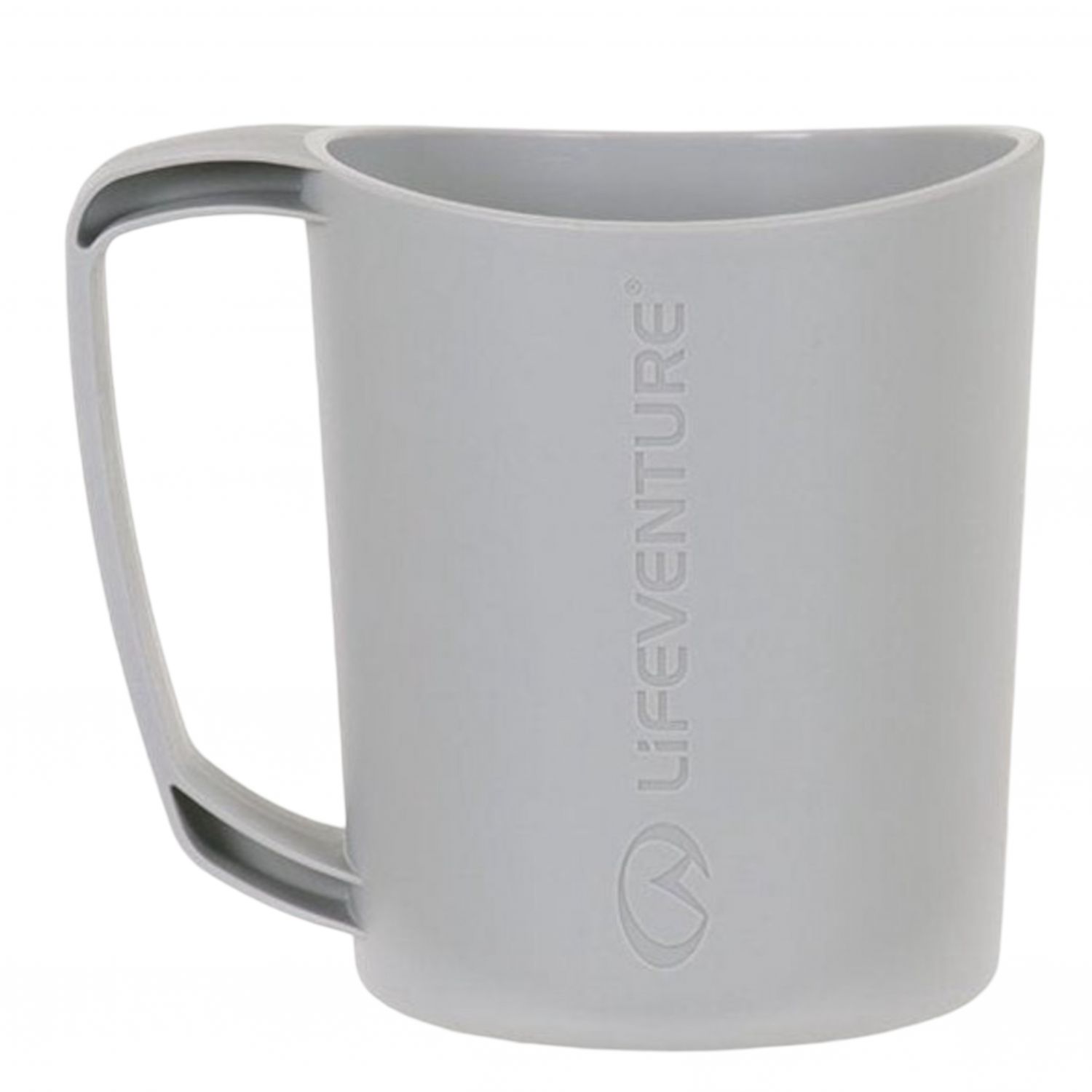 Lifeventure Ellipse Big Mug, mug, unisex, light grey