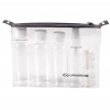 Lifeventure Flight Bottle Set, bottle set, unisex, transparent.