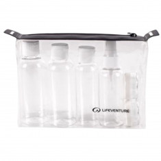 Lifeventure Flight Bottle Set, bottle set, unisex, transparent.