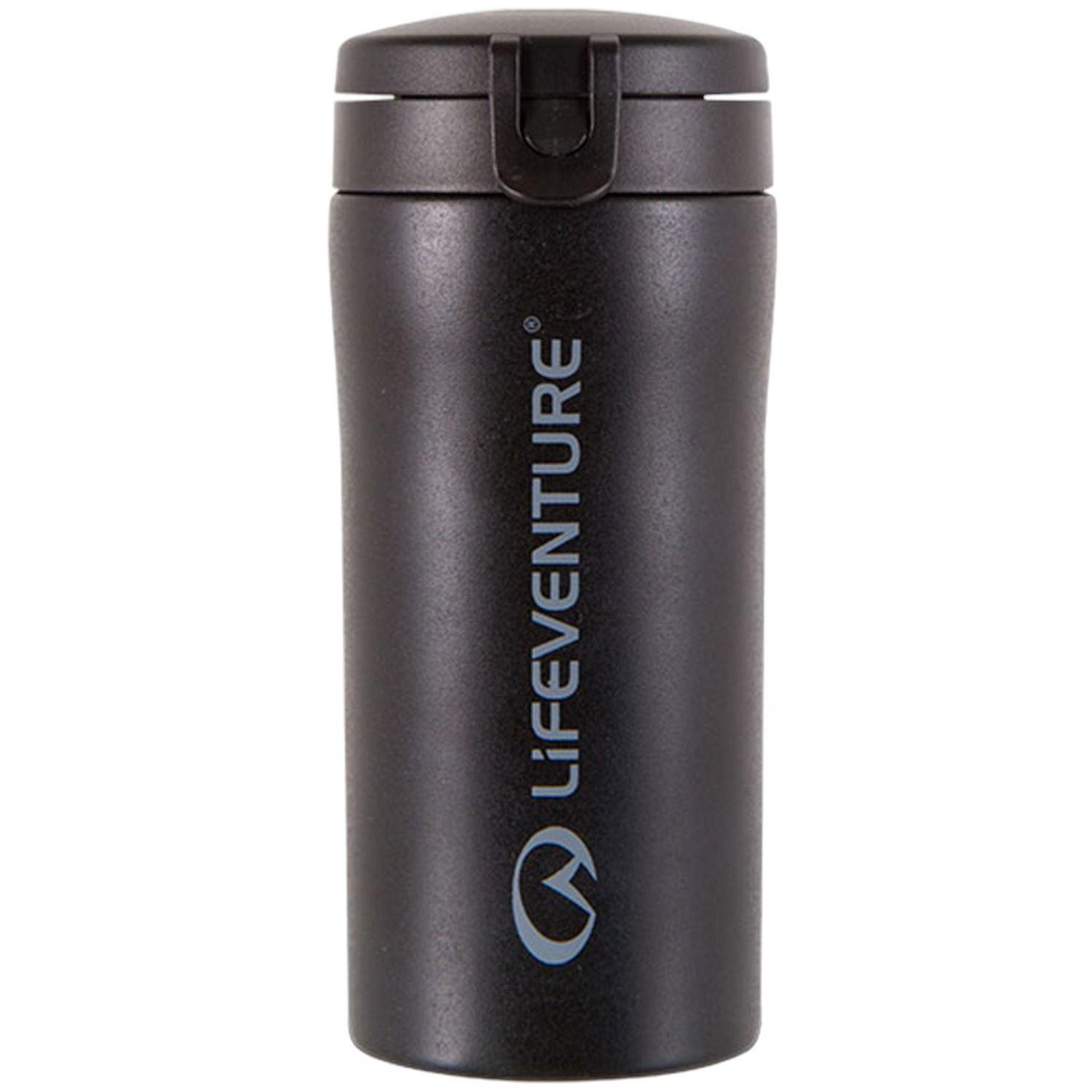Lifeventure Flip-Top Thermo Mug, unisex, black