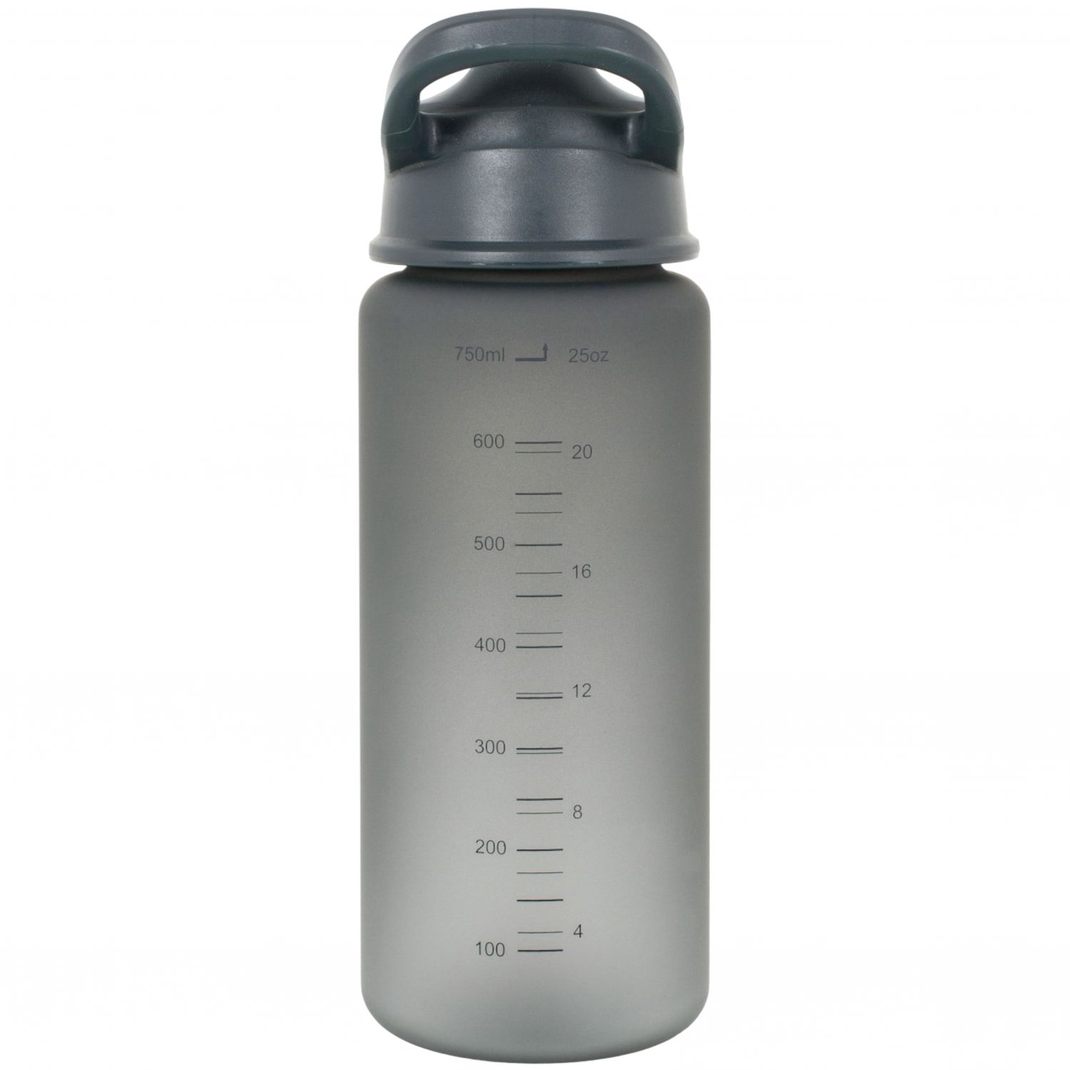 Lifeventure Flip-Top Water Bottle, unisex, gray