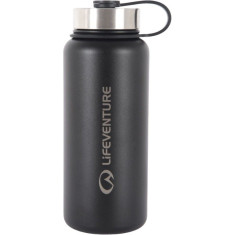 Lifeventure Garrafa de 1 litro, preto