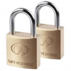 Lifeventure Mini Vorhängeschloss, 2 Stück.