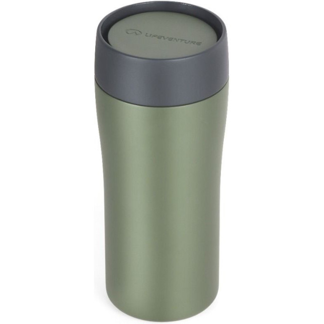 Lifeventure One Touch Thermal Mug, gobelet thermique, 350 ml, kaki