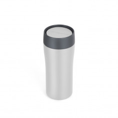 Lifeventure One Touch Thermal Mug, termokrus, 350 ml, lysegrå