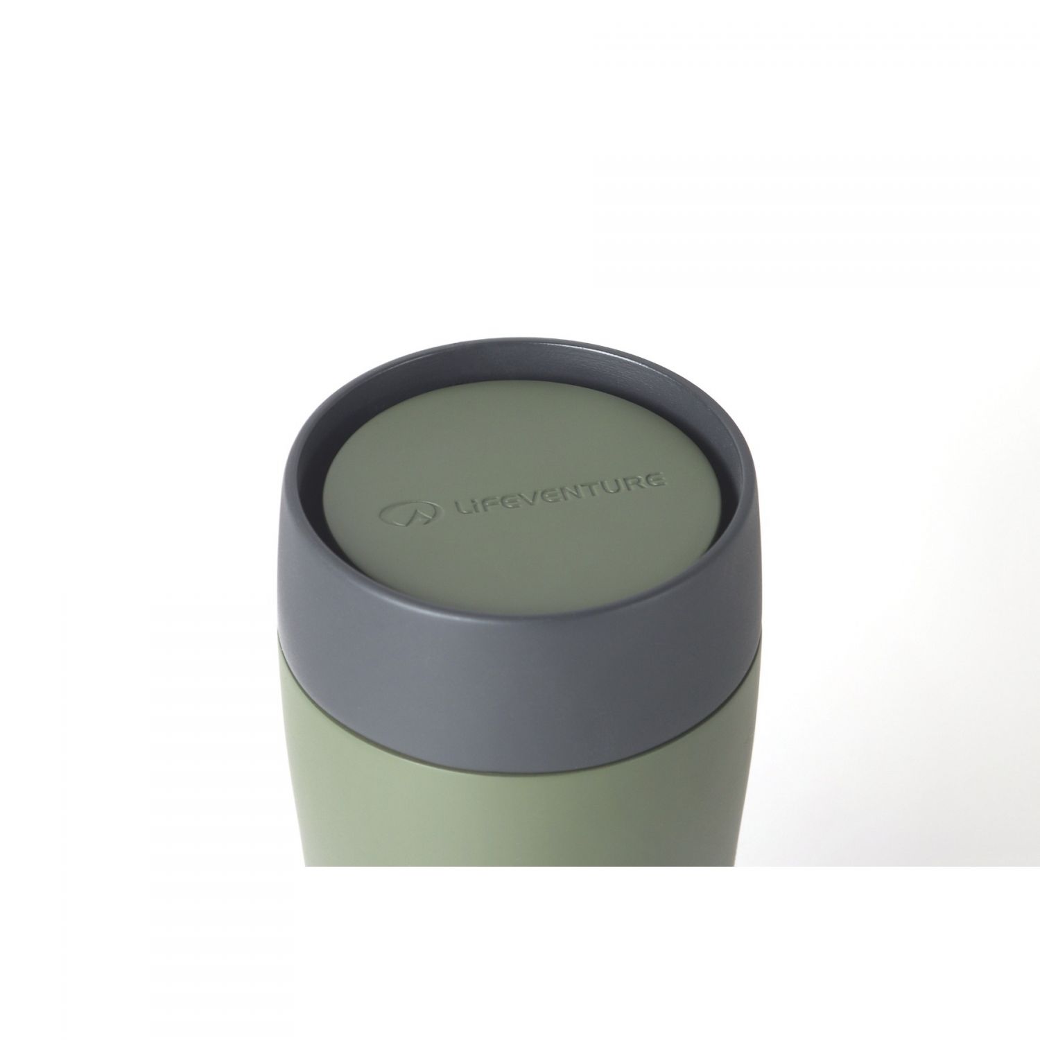 Lifeventure One Touch Thermal Mug, thermal mug, 350 ml, khaki