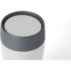 Lifeventure One Touch Thermal Mug, Thermobecher, 350 ml, hellgrau