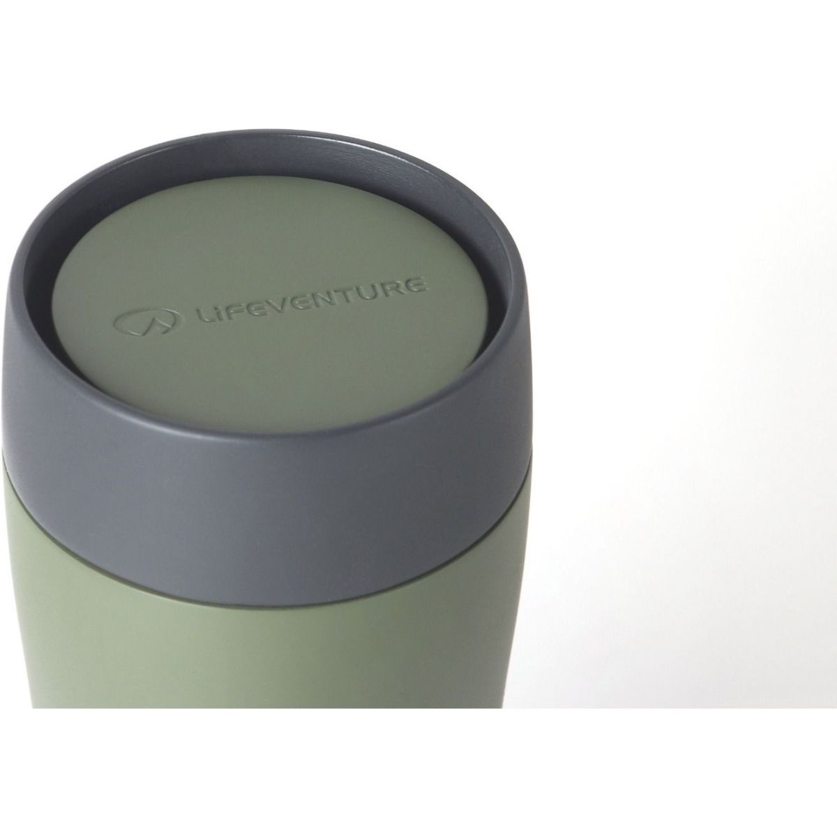 Lifeventure One Touch Thermal Mug, thermosbeker, 350 ml, kaki