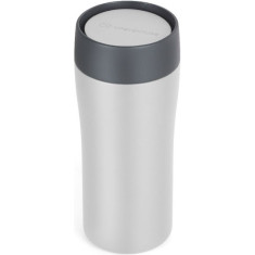 Lifeventure One Touch Thermal Mug, thermosbeker, 350 ml, lichtgrijs