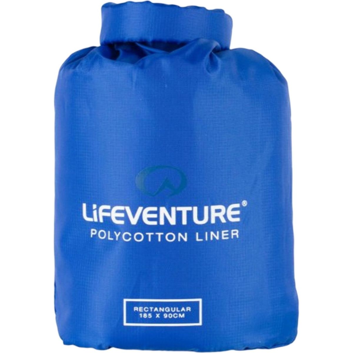 Lifeventure Polybomuld Doublure de Sac de Couchage, rectangulaire, bleu