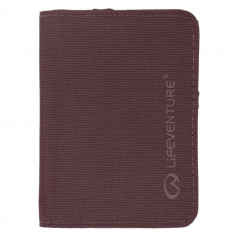 Lifeventure RFID Card Wallet, dames, pruimrood