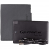 Lifeventure RFiD Charger Wallet z power bankiem, unisex, czarny