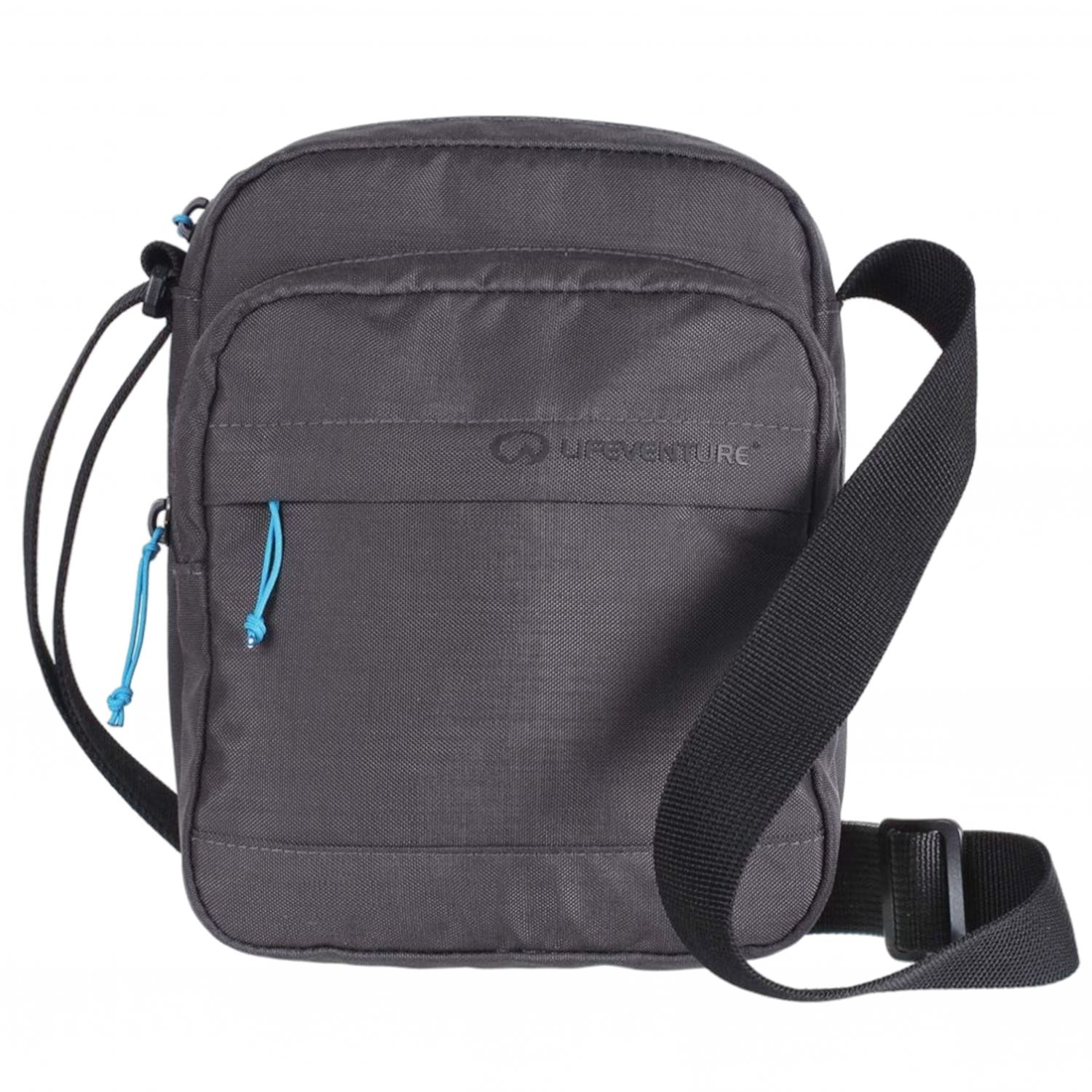 Lifeventure RFiD Shoulder Bag, unisex, gray