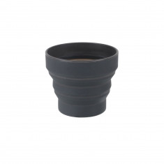 Lifeventure Silicone Ellipse Flexi-kopp, unisex, svart