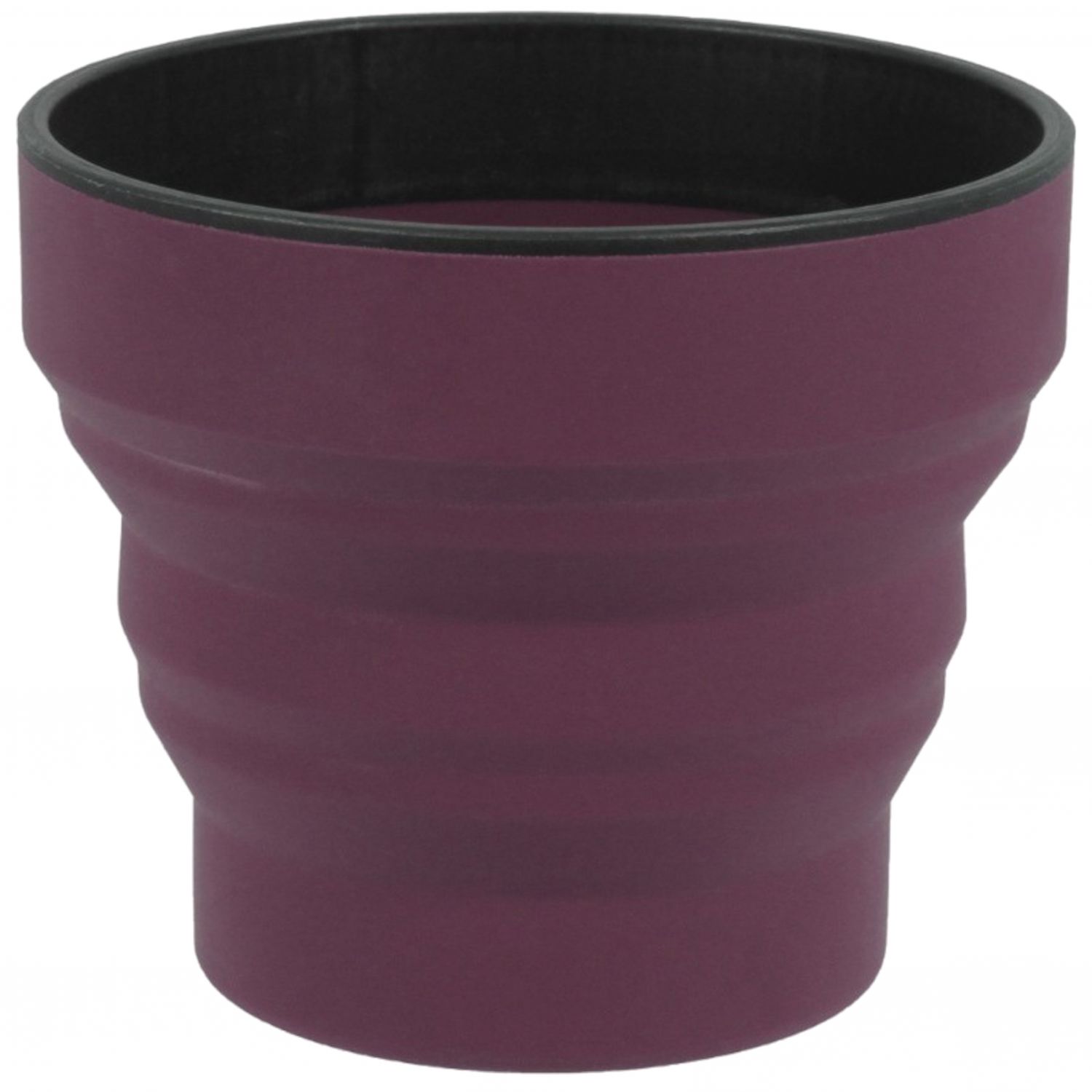 Lifeventure Silicone Ellipse Flexi-Mug, fialová