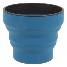 Lifeventure Silicone Ellipse Flexi-Mug, termokrus, mørkeblå