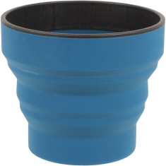 Lifeventure Silicone Ellipse Flexi-Mug, termokrus, mørkeblå