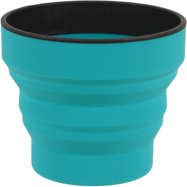 Lifeventure Silicone Ellipse Flexi-Mug, termomugg, teal