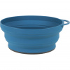Lifeventure Silicone Ellipse Flexi-skål, navy blå