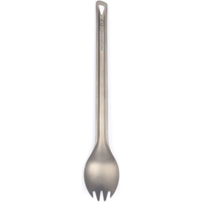 Lifeventure Spork en titane à long manche