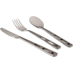 Lifeventure Stainless Steel Basic Bestikksett