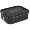 Lifeventure Stainless Steel Mess Tin Container, matboks, svart