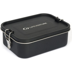 Lifeventure Stainless Steel Mess Tin Container, matboks, svart