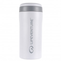 Lifeventure Thermal Mug, unisex, matte light grey