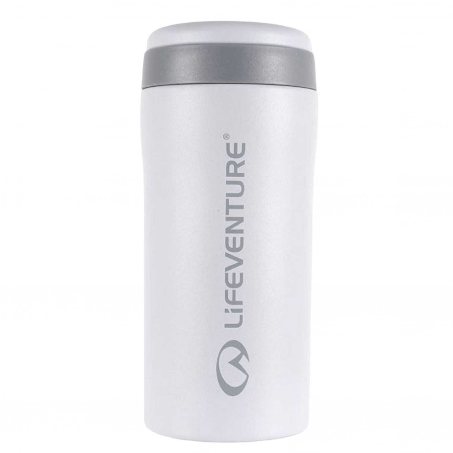 Lifeventure Thermal Mug, unisex, matte light grey