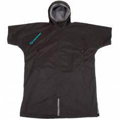 Lifeventure Thermarobe z podszewk? polarow?, unisex, czarny