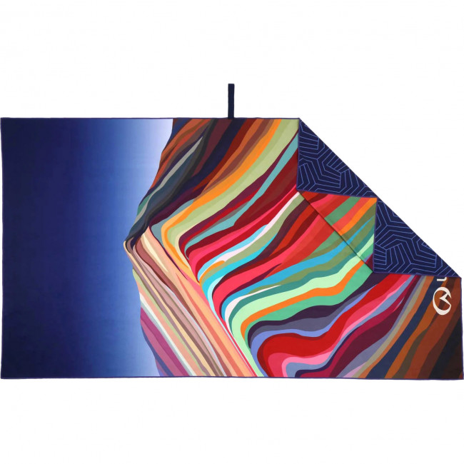 Lifeventure Trek Towel, din SoftFibre reciclat, curcubeu