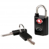 Lifeventure TSA Mini Padlocks, 2 pcs, unisex, black.