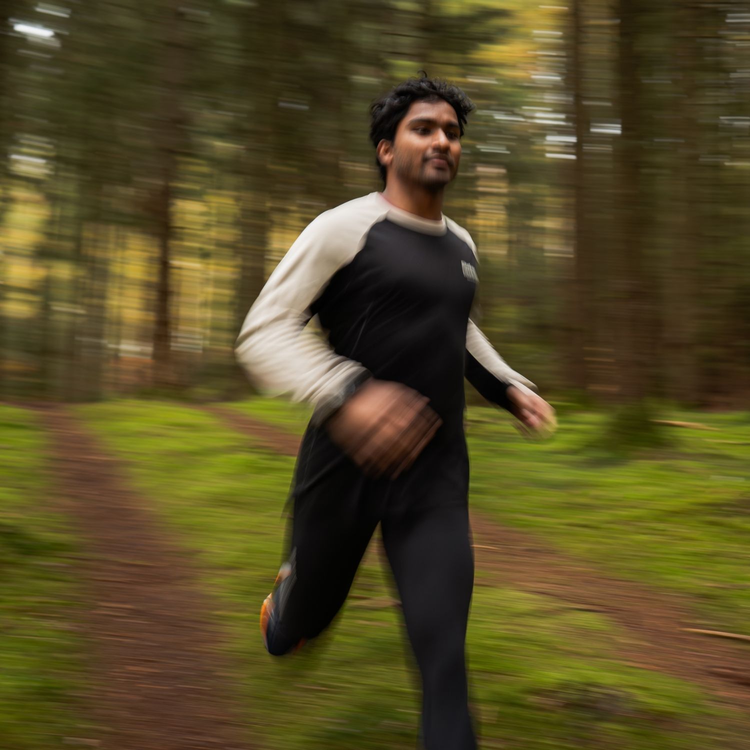 Liiteguard Merino Hybrid Long Sleeve, uomo, nero/beige