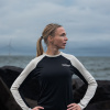 Liiteguard Merino Hybrid Pitkähihainen, nainen, musta/beige