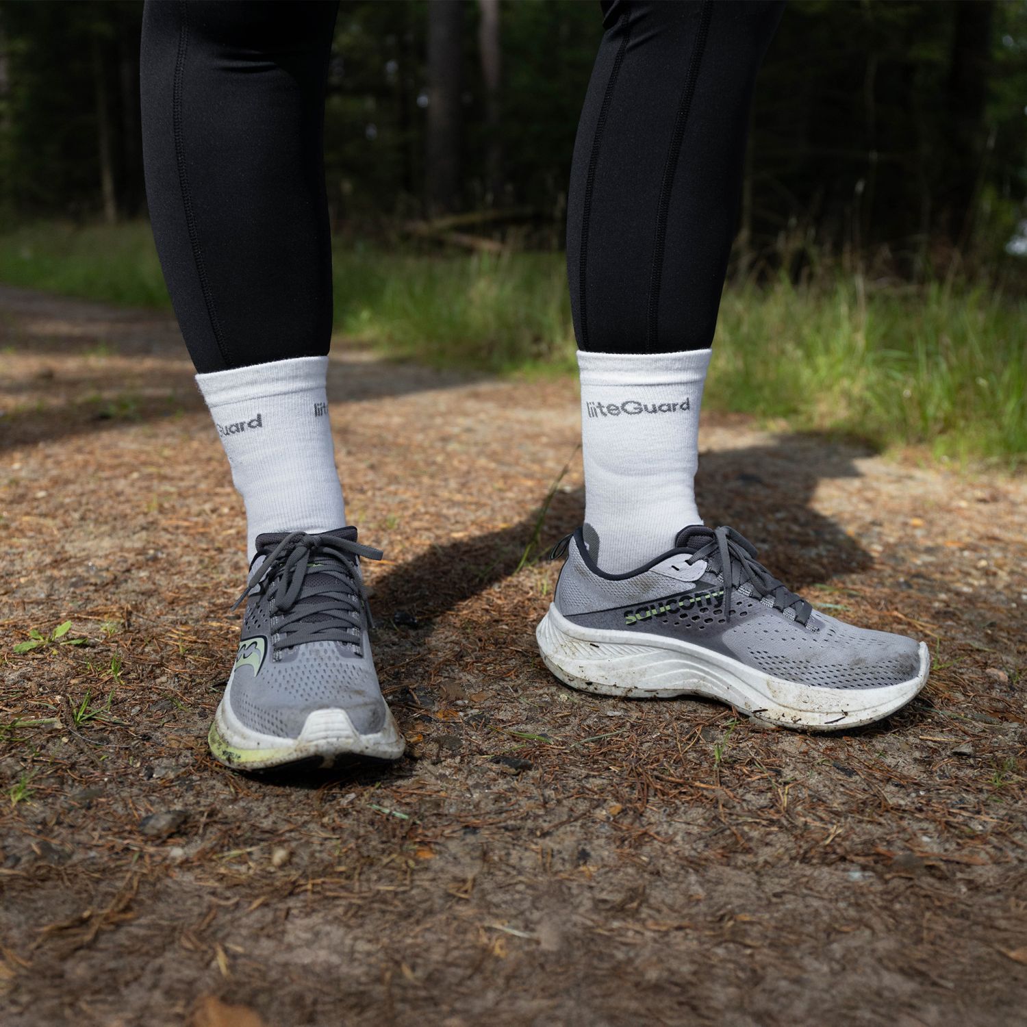 Liiteguard Merino Pro-Tech, strømper, hvid
