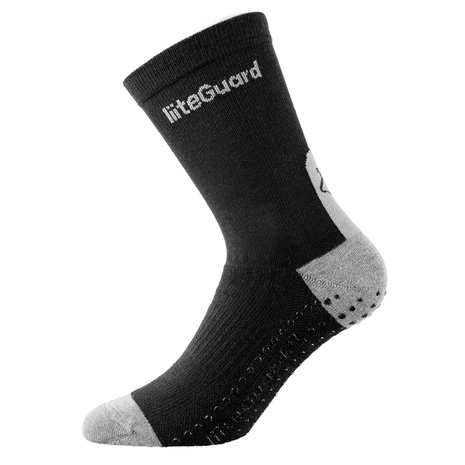Liiteguard Merino Pro-Tech, strømper, sort