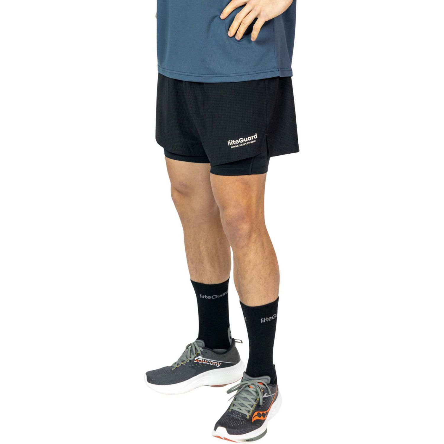 Liiteguard Merino Pro-Tech, Strumpor, Svart