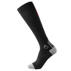 Liiteguard Merino Shin-Tech Grip Running Sock, sort