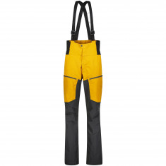 Lundhags Abisku Hybrid Bib Pant, vandringsbyxa, herr, gul/grå