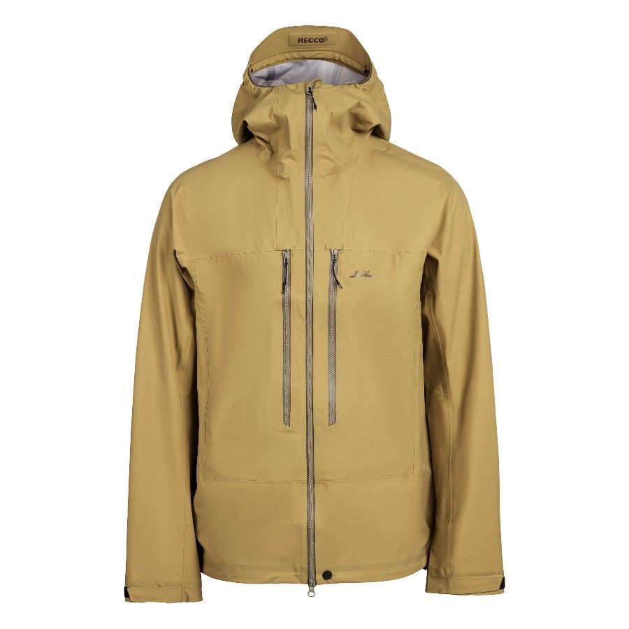 Lundhags Abisku Waterproof Jacket M, chaqueta de esquí, heno