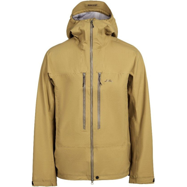 Lundhags Abisku Waterproof Jacket M, lyžařská bunda, hay