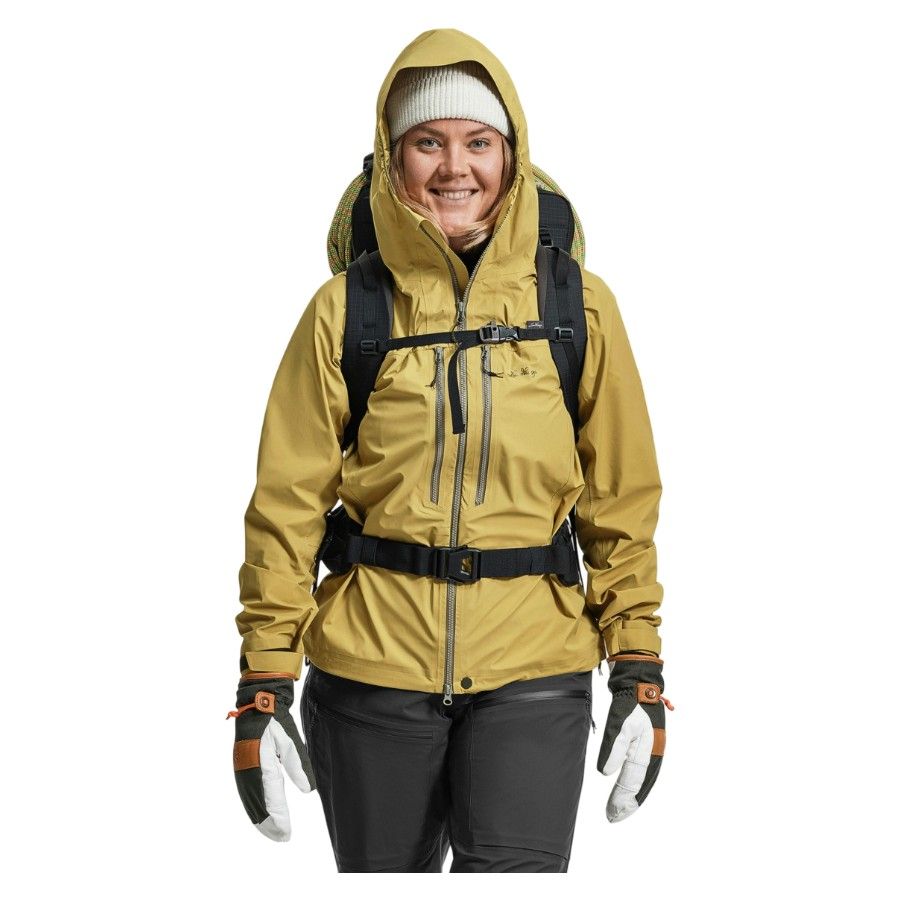 Lundhags Abisku Waterproof Jacket W, giacca da sci, grigia