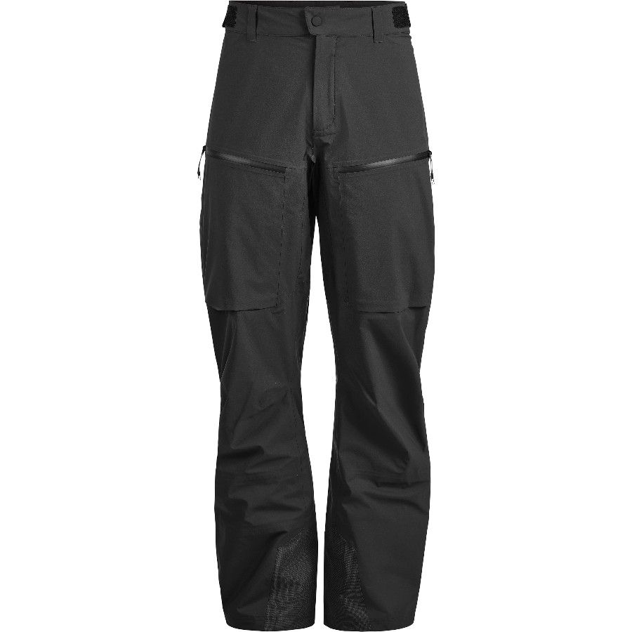 Lundhags Abisku Waterproof Pants M, turistické nohavice, sivé