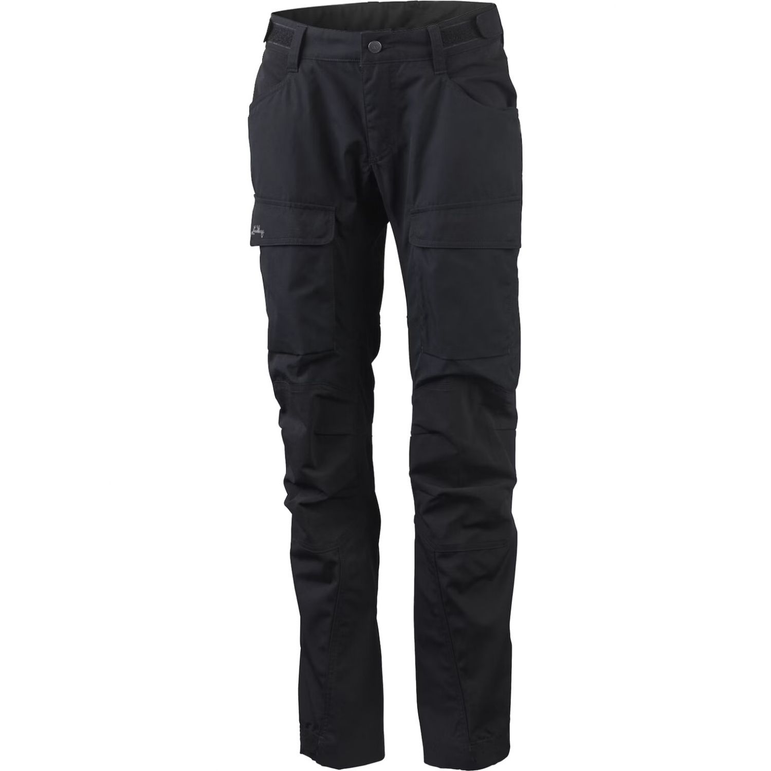 Lundhags Authentic II Pantalones, pantalones de senderismo, mujer, negro