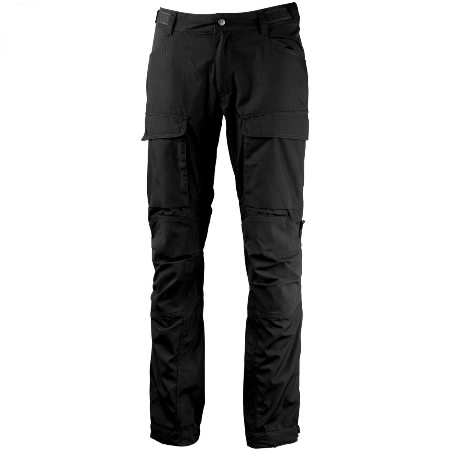 Lundhags Authentic II Spodnie Ms Long, spodnie turystyczne, m?skie, czarne