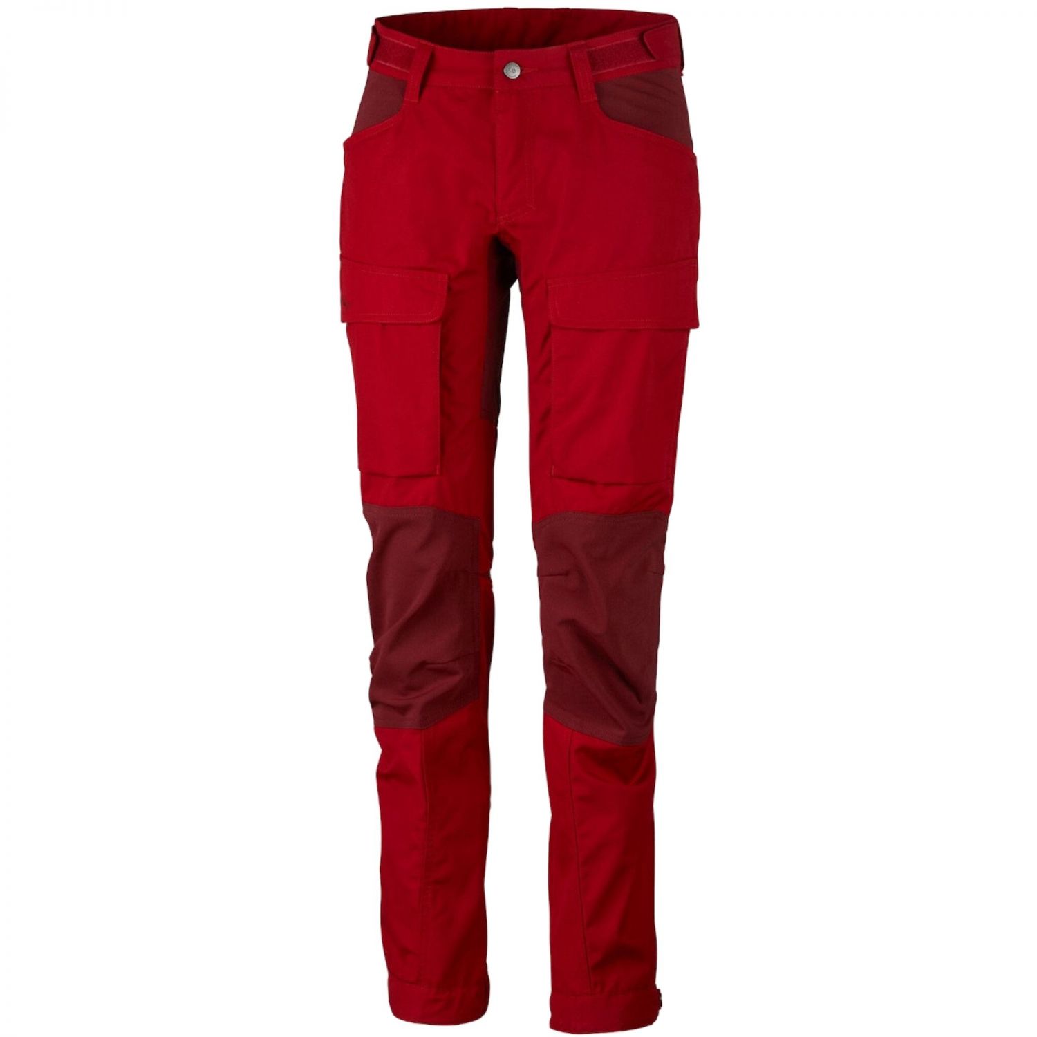 Lundhags Authentic II Ws Pant, pantaloni pentru drumeții, femei, roșu